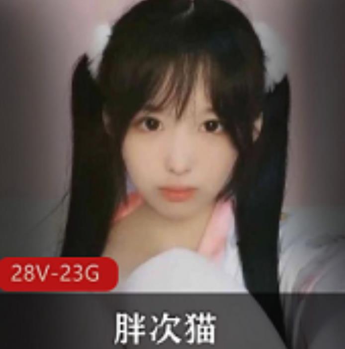 清新可爱小奶猫主播胖次猫自我安慰视频合集，346MB大容量，绅士必备！