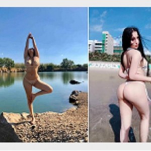 网红pongkyubi1995的大波浪美，让梦想变成现实！