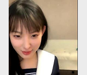 清纯校园女神：糖纸妹妹的L舞风烧