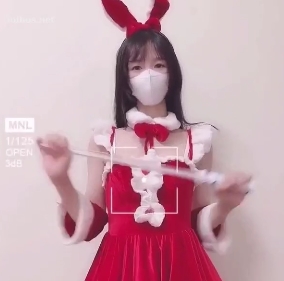 JVID系列-圣诞装红衣小妹子