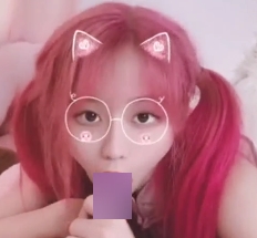 虎牙网红<不见星空>拉拉队队长用身体给你加油