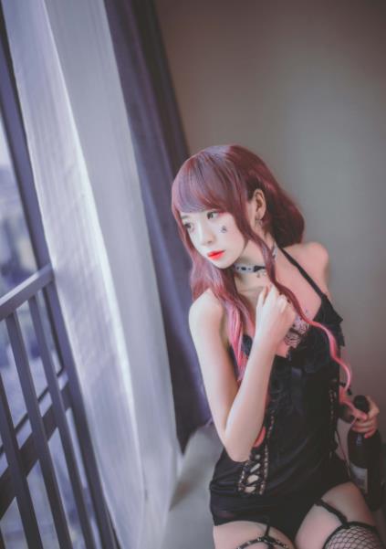 赛博少女（疯猫ss）蓝灰粉红日常