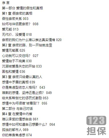 精选电子书《假性亲密关系》珍藏推荐