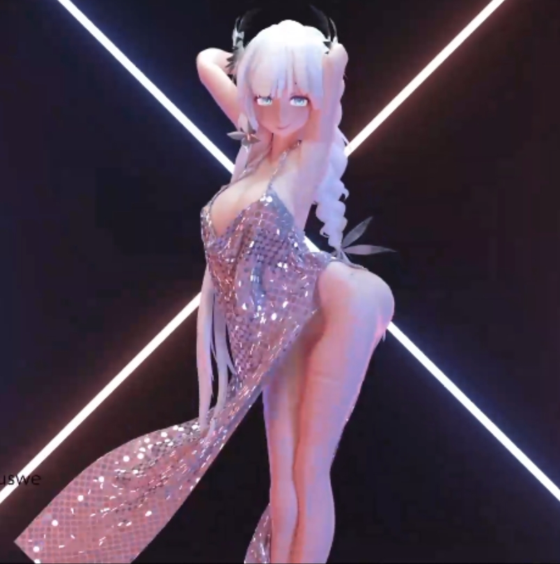 超上头同人站MMD大摆锤热舞5V660M