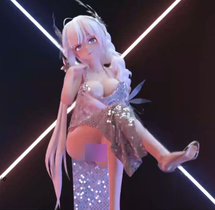 超上头同人站MMD大摆锤热舞5V660M