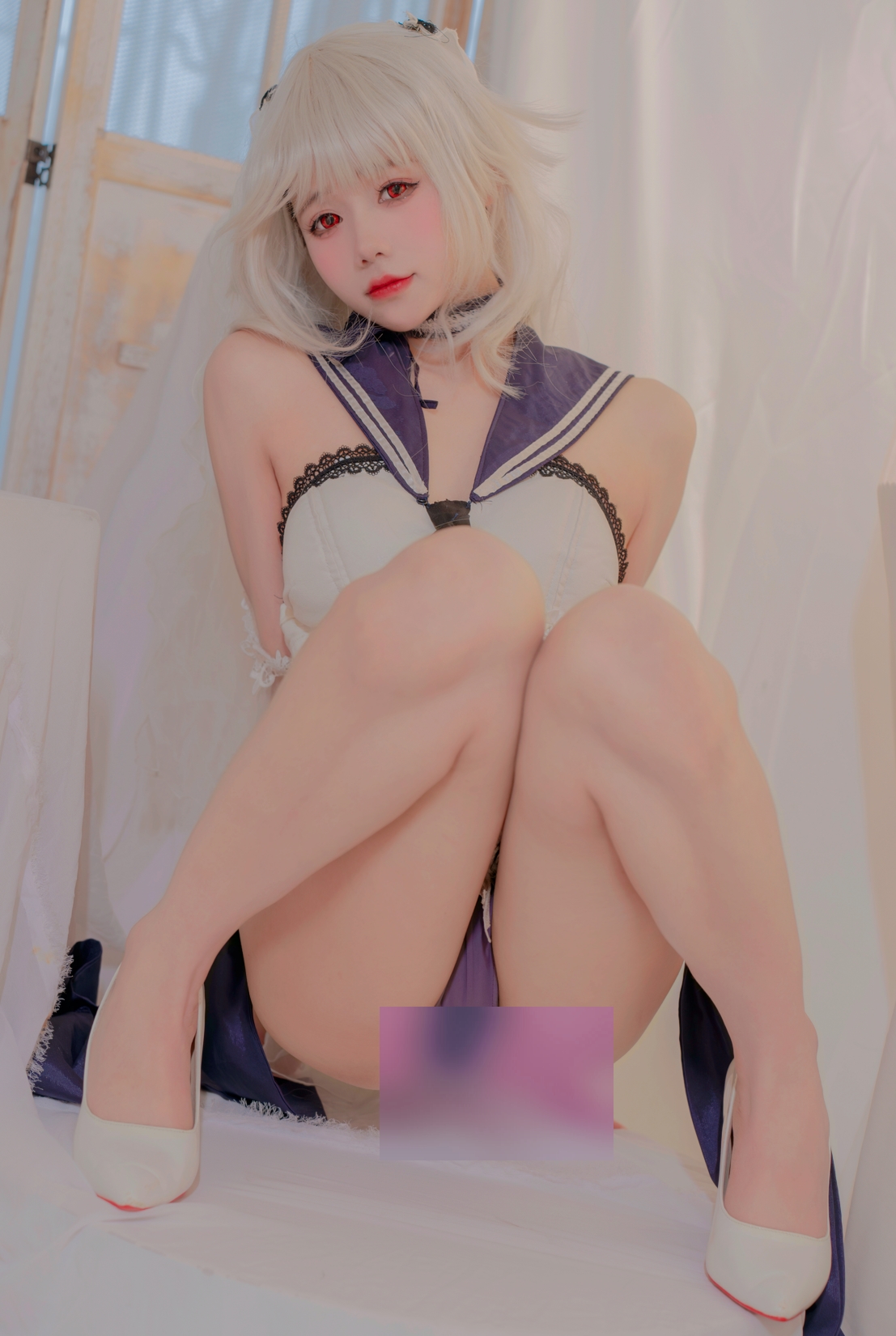 23部8.8G咬一口兔娘黏黏团子兔子九月合集饱满曲线